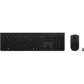 Zestaw bezprzewodowy klawiatury i myszy Lenovo Professional Wireless Rechargeable Combo Keyboard and Mouse 4X31K03956 - Polski