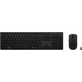 Zestaw bezprzewodowy klawiatury i myszy Lenovo Professional Wireless Rechargeable Combo Keyboard and Mouse 4X31K03956 - Polski