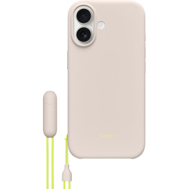 Etui Apple z podpórką Beats Kickstand z MagSafe i panelem sterowania aparatem MGTL4LL/A do iPhone 17 - Boksytowy Beżowy
