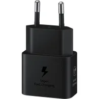 Ładowarka sieciowa Samsung USB-C 25W Fast Charge EP-T2510NBEGEU - Brak kabla, Czarna