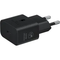 Ładowarka sieciowa Samsung USB-C 25W Fast Charge EP-T2510NBEGEU - Brak kabla, Czarna