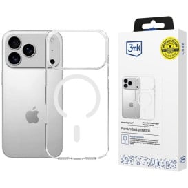 Etui na smartfon 3mk Armor MagCase do iPhone 17 Pro 3M008422 - Przezroczysty