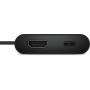 Koncentrator podróżny USB-C 4w1 Dell Pro DA225 470-BFBN - 2x USB-C 3.2 Gen2, 1x USB-A 3.2 Gen2, 1x HDMI 2.0b