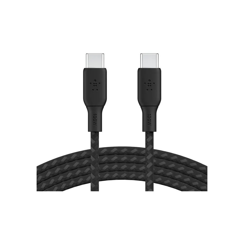 Kabel Belkin USB-C, USB-C CAB014BT3MBK - zdjęcie poglądowe 3 Kabel Belkin USB-C, USB-C CAB014BT3MBK - zdjęcie poglądowe 3