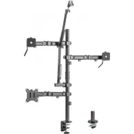 Uchwyt biurkowy do monitora NanoRS All-In-One Studio 17"-32" RS164 - Kolor srebrny | Sklep ITnes.pl - IT for BUSINESS