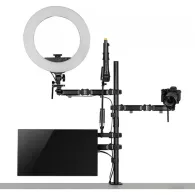 Uchwyt biurkowy do monitora NanoRS All-In-One Studio 17"-32" RS164 - Kolor srebrny | Sklep ITnes.pl - IT for BUSINESS