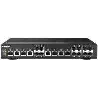 Switch zarządzalny QNAP QSW-IM1200-8C, 4x 10GbE SFP+, 8x 10GbE Combo SFP+|RJ45, pasywne chłodzenie | Sklep ITnes.pl, IT for BUSI