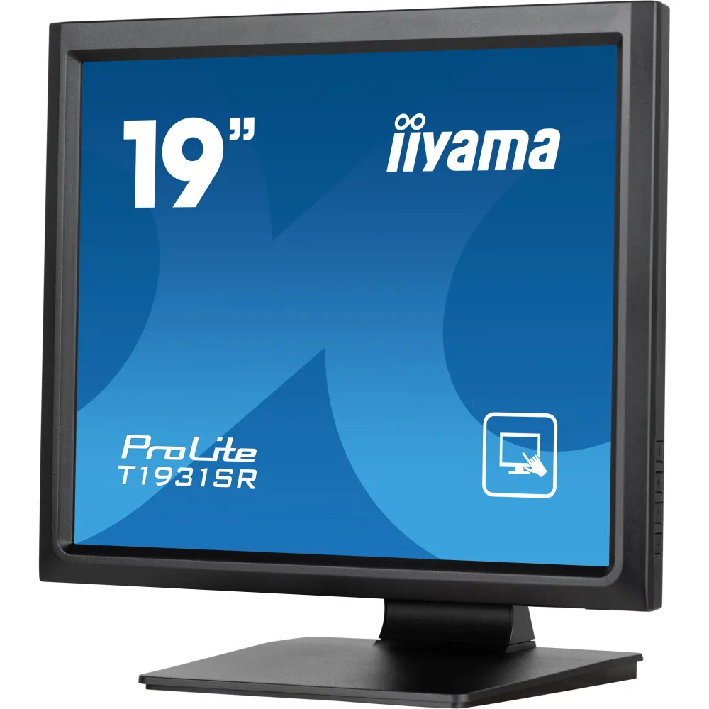Monitor iiyama ProLite T1931SR-B1S - 19"/1280x1024 (SXGA)/5:4/IPS/14 ms/dotykowy/Czarny - zdjęcie