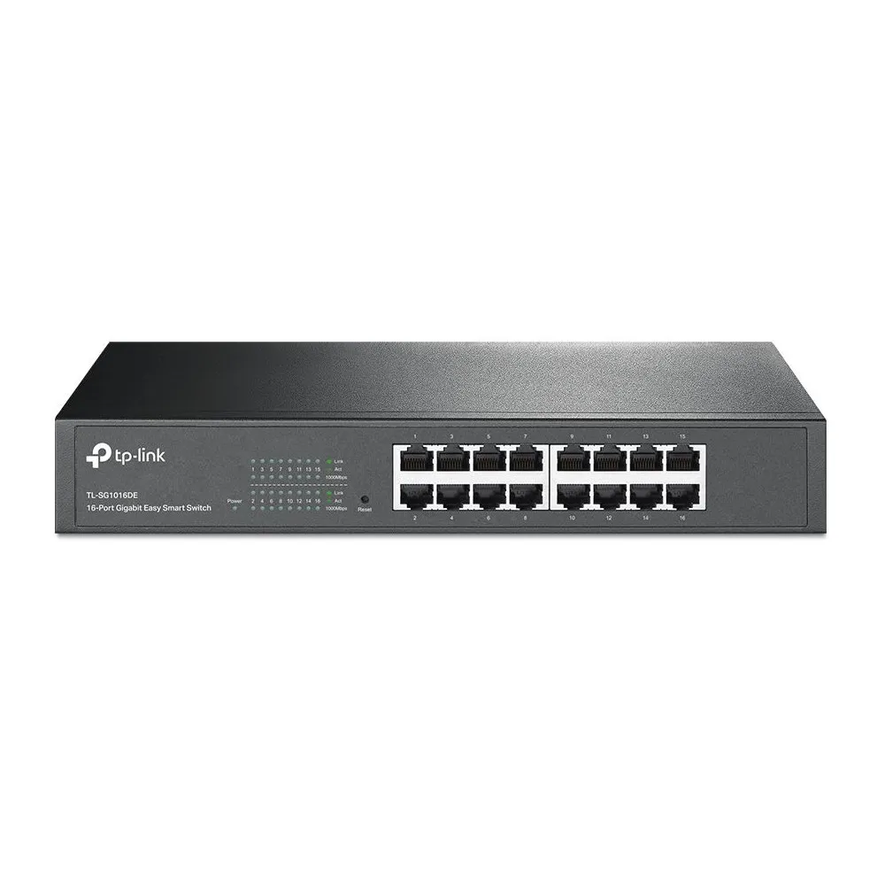 Switch zarządzalny TP-Link TL-SG1016DE, 16x 10|100|1000Mbps, Easy Smart | Sklep ITnes.pl, IT for BUSINESS