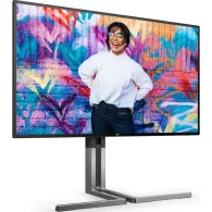 Monitor AOC U27U3CV, 27", 3840x2160 (4K), 60Hz, nanoIPS, HDR, 4 ms, pivot, USB-C, Czarny | Sklep ITnes.pl, IT for BUSINESS