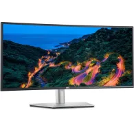Monitor Dell UltraSharp U3423WE 210-BFIT, 34,14", 3440x1440 (UWQHD), 60Hz, 21:9, zakrzywiony, IPS, 5 ms, pivot, USB-C, Szary | S