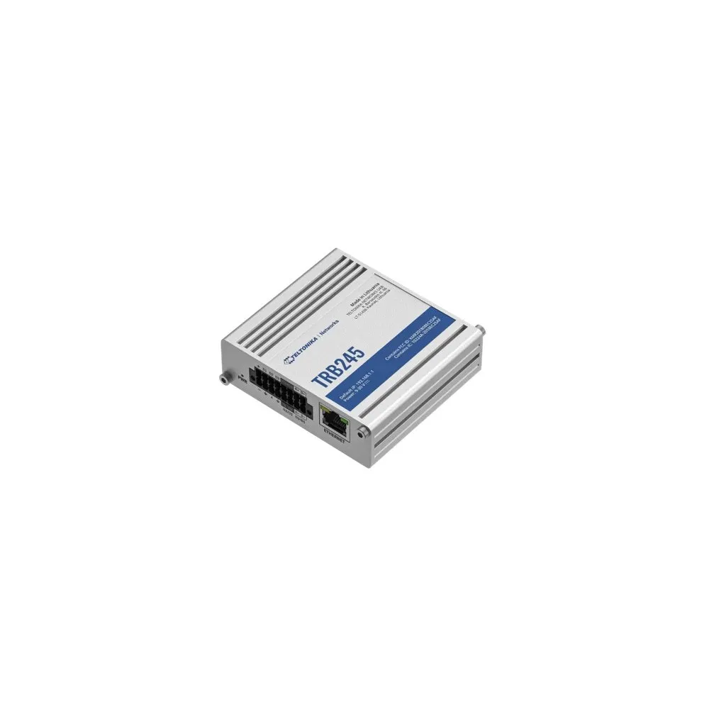 Bramka LTE Teltonica TRB245 - LTE cat. 4, RS232|RS485, dual SIM, 1x 100Mbps RJ45,TRB245 000000