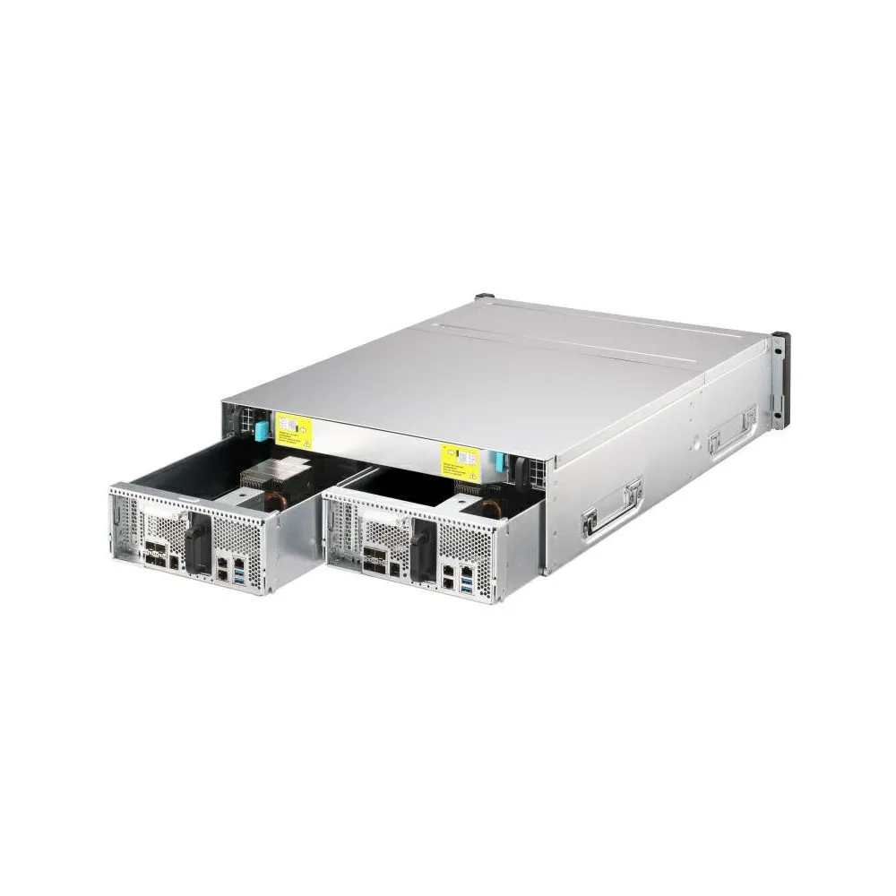 Serwer NAS QNAP Rack ES1686DC-2142IT-96G - Rack (3U)/Intel Xeon D-2142IT/48 GB RAM/16 wnęk/hot-swap/3 lata Carry-in