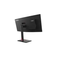 Monitor Lenovo ThinkVision T34w-30 z kamerą MC60 63D4ZAT1EU, 34", 3440x1440 (UWQHD), 60Hz, 21:9, zakrzywiony, VA, 6,000 ms, kame