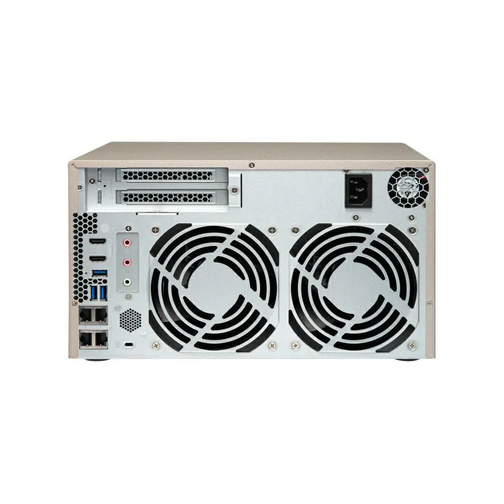 Serwer NAS QNAP Tower TVS-873E-HT - Tower/AMD R-Series RX-421BD/64 GB RAM/56 TB/8 wnęk/hot-swap/3 lata Carry-in