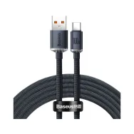 Kabel Baseus USB-C do USB-A CAJY000401, USB 2.0, PD 100W, 1,2 m, Czarny | Sklep ITnes.pl, IT for BUSINESS
