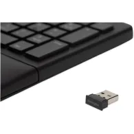 Klawiatura bezprzewodowa Kensington Pro Fit Ergo K75401WW - USB-A 2,4 GHz i Bluetooth 4.0 LE, Czarna