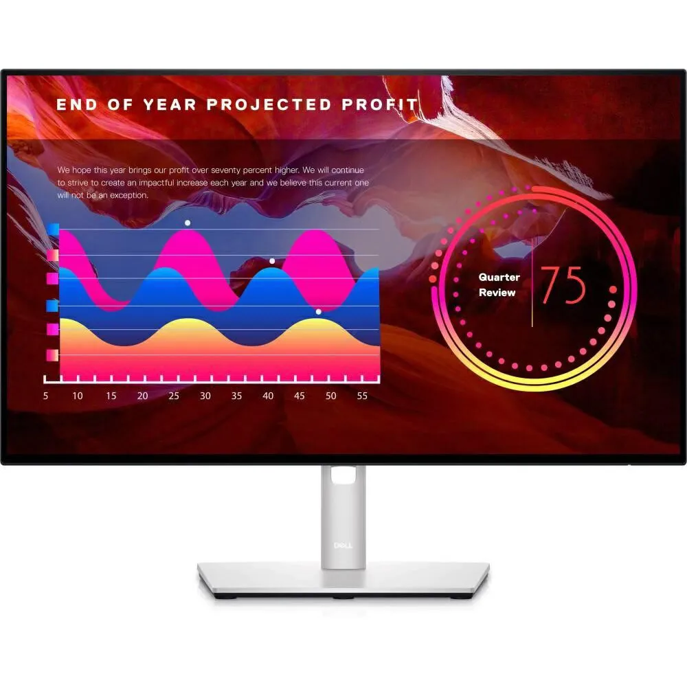 Monitor Dell UltraSharp U2422H 210-AYUI, 24", 1920x1080 (FHD), 60Hz, IPS, 8 ms, pivot, USB-C, Srebrny | Sklep ITnes.pl, IT for B