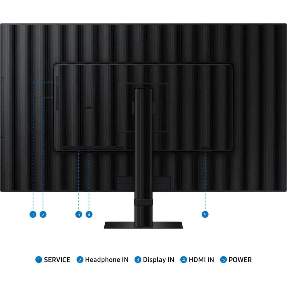 Monitor Samsung ViewFinity S7 S70D LS32D700EAUXEN - 32"/3840x2160 (4K)/60Hz/VA/HDR/5 ms/Czarny