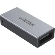 Łącznik Unitek USB-C(F) do USB-C(F) A1036GY, 8K 40Gbps, 240W, Srebrny | Sklep ITnes.pl, IT for BUSINESS