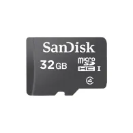Karta pamięci SanDisk MicroSDHC 32GB Class 4 + adapter SDSDQM-032G-B35A - Szara | Sklep ITnes.pl - IT for BUSINESS