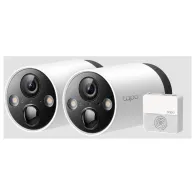 Kamera IP zewnętrzna TP-Link TAPO C420S2 - 4Mpx, Wi-Fi, zasilana z baterii - do 180 dni, zestaw 2 kamer