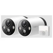 Kamera IP zewnętrzna TP-Link TAPO C420S2 - 4Mpx, Wi-Fi, zasilana z baterii - do 180 dni, zestaw 2 kamer