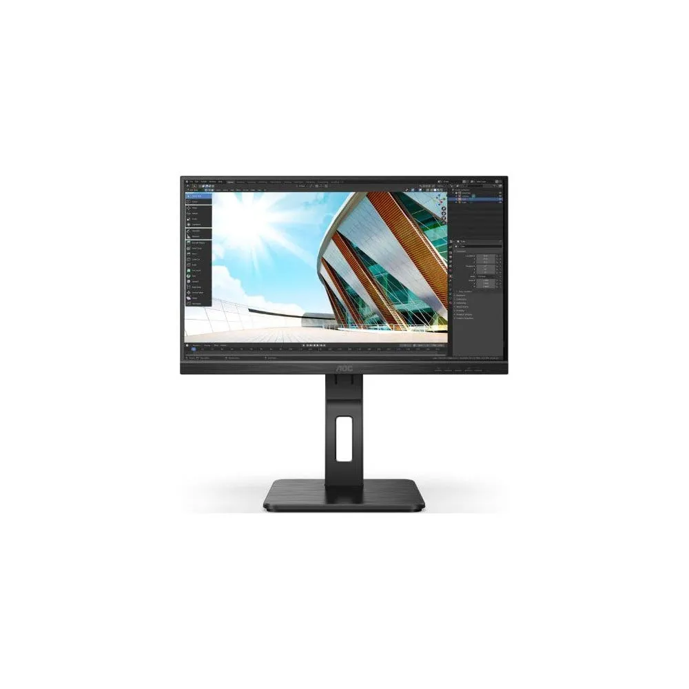 Monitor AOC 22P2Q, 21,5", 1920x1080 (FHD), 75Hz, IPS, FreeSync, 4 ms, pivot, Czarny | Sklep ITnes.pl, IT for BUSINESS