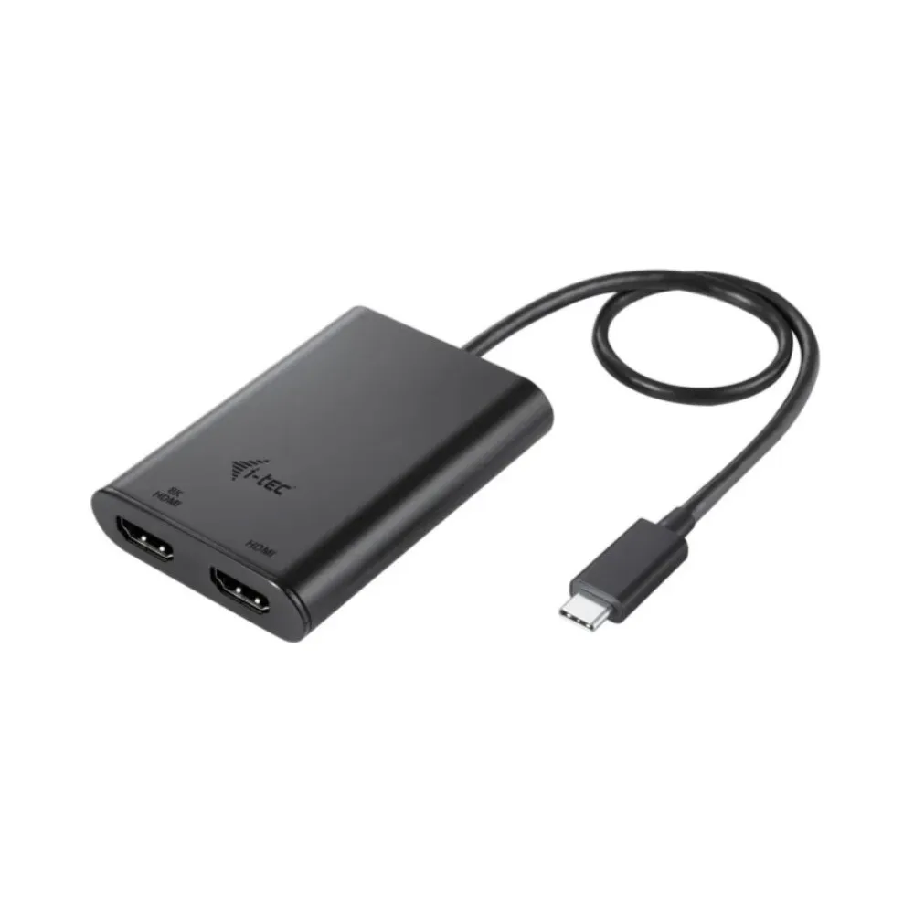 Rozdzielacz i-tec C31DUAL4K60HDMI, USB-C na 2x HDMI (4K, 60Hz, 8K, 30Hz) | Sklep ITnes.pl, IT for BUSINESS