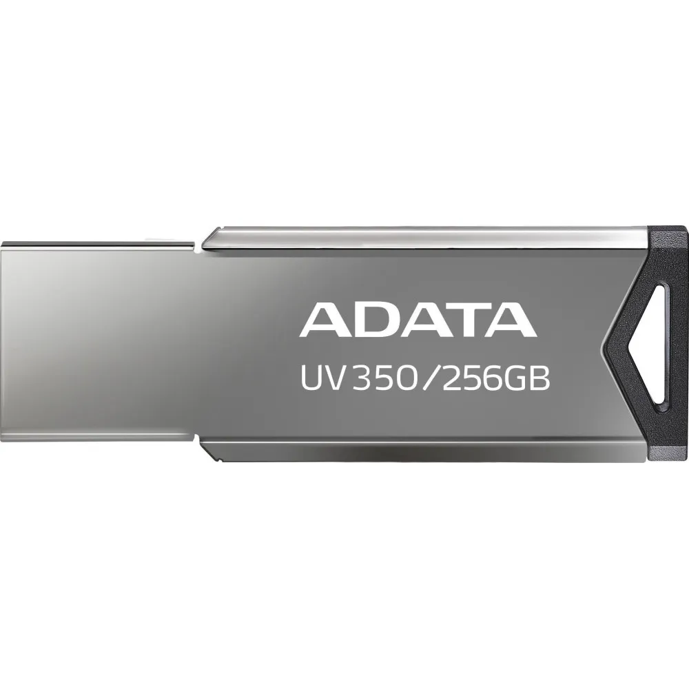 Pendrive ADATA UV350 256GB USB3.2 AUV350-256G-RBK - Metalowy Pendrive ADATA UV350 256GB USB3.2 AUV350-256G-RBK - Metalowy