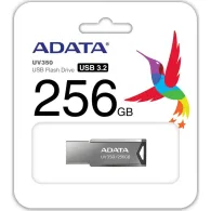 Pendrive ADATA UV350 256GB USB3.2 AUV350-256G-RBK - Metalowy