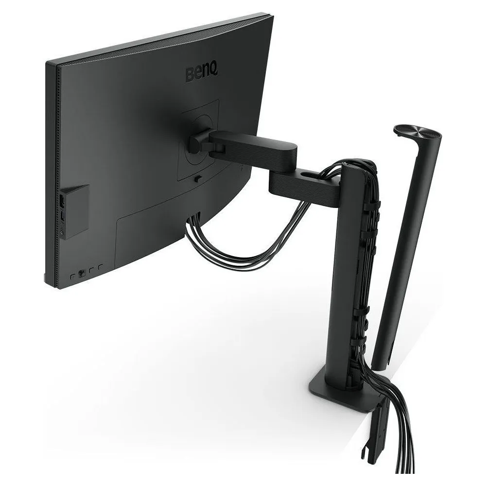 Monitor Benq PD2706UA 9H.LLKLB.QBE - 27"/3840x2160 (4K)/60Hz/IPS/HDR/5 ms/pivot/USB-C/Czarno-szary - zdjęcie