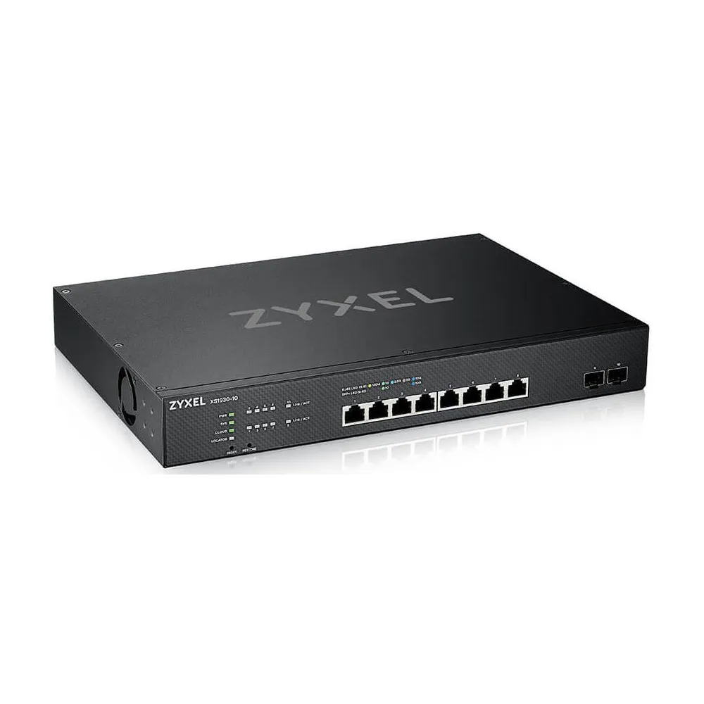 Switch zarządzalny Zyxel XS1930-10-ZZ0101F, 8x 10Gbps, 2x SFP+ 10Gbps, SMART | Sklep ITnes.pl, IT for BUSINESS