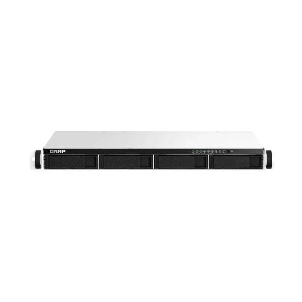 Serwer NAS QNAP Rack TS-464EU-EW - Rack (1U)/Intel Celeron N5095/8 GB RAM/48 TB/4 wnęki/2 x M.2/hot-swap/3 lata Carry-in
