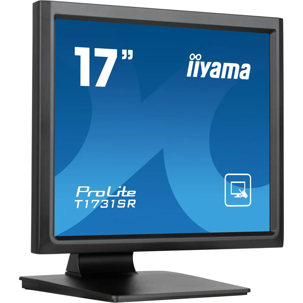 Monitor iiyama ProLite T1731SR-B1S - 17"/1280x1024 (SXGA)/5:4/TN/5 ms/Czarny - zdjęcie