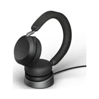 Zestaw słuchawkowy Jabra Evolve2 75 Link380c UC Stereo Stand - Czarny, Szary - 27599-989-889 | Sklep ITnes.pl - IT for BUSINESS