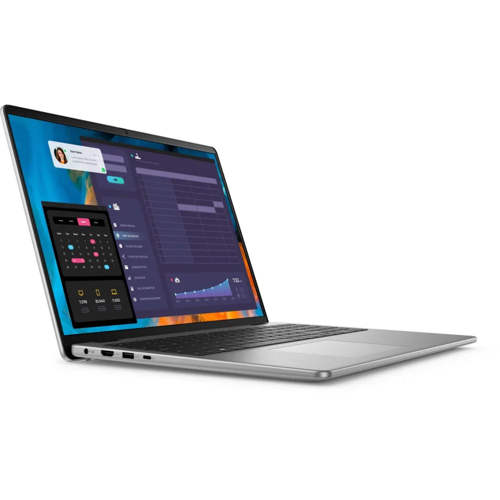 Zdjęcie produktu Laptop Dell Vostro 16 5640 N3405VNB5640EMEA01 - i5-1334U/16" WUXGA IPS/RAM 8GB/SSD 512GB/Szary/Windows 11 Pro/3OS ProSupport NBD