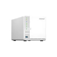 Serwer NAS QNAP Tower TS-364-CF, Tower, Intel Celeron N5105, N5095, 16GB RAM, 30TB, 2TB cache, 3 wnęki, 2 x M.2, hot-swap | Skle