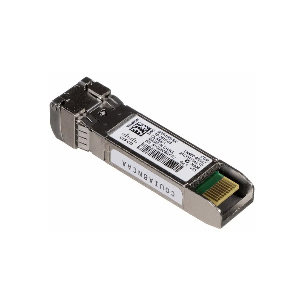 Moduł SFP Cisco SFP-10G-SR - 10GbE, wielomodowy, zasięg do 300m