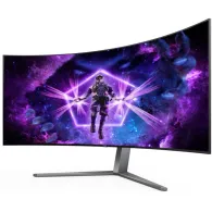 Monitor AOC Agon Pro AG456UCZD, 44,5", 3440x1440 (UWQHD), 240Hz, 21:9, zakrzywiony, OLED, HDR, 0,03 ms, Czarno-szary | Sklep ITn
