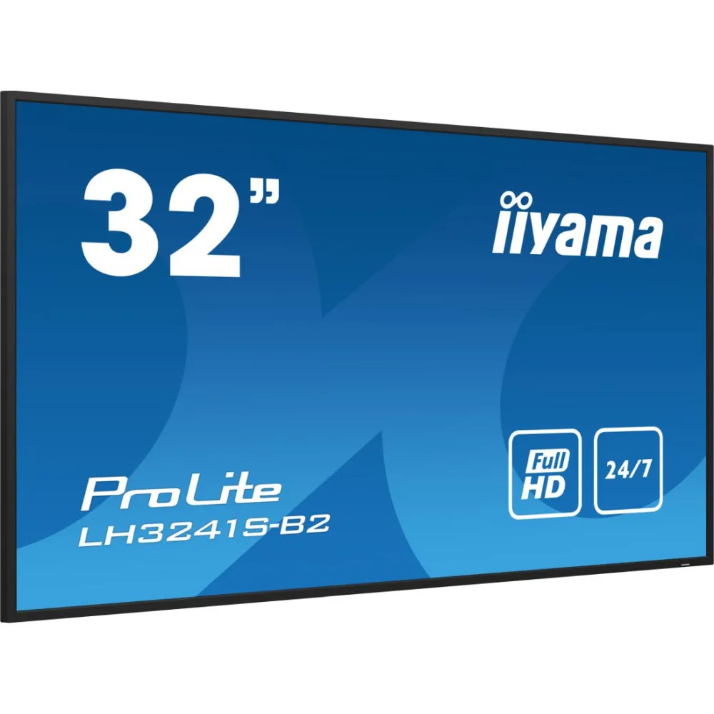 Monitor iiyama ProLite LH3241S-B2 - 31,5"/1920x1080 (Full HD)/IPS/8 ms/Czarny - zdjęcie