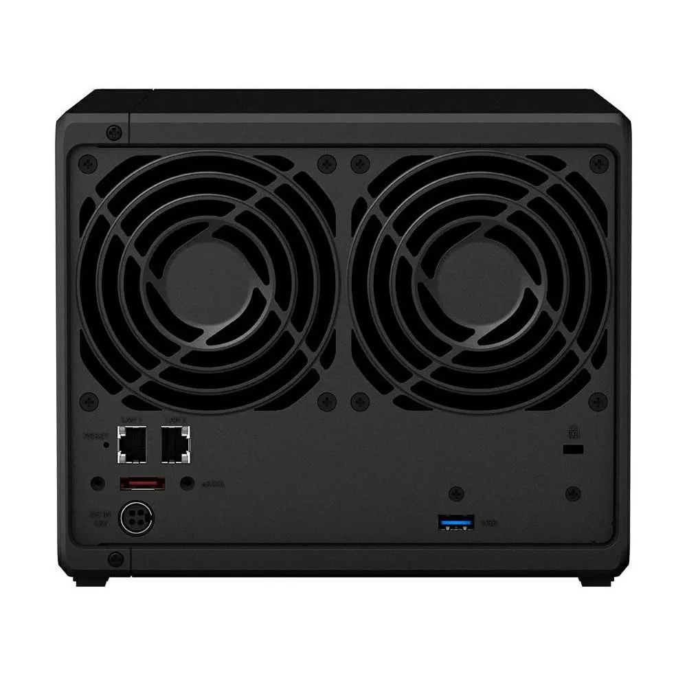Serwer NAS Synology DiskStation DS92018 - Desktop/Intel Celeron J4125/4 GB RAM/28 TB/4 wnęki/2 x M.2/3 lata Carry-in