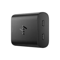 Zasilacz sieciowy HP 65W GaN USB-C Laptop Charger 600Q7AA - Czarny