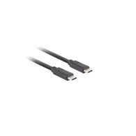 Kabel Lanberg USB-C 3.1 Gen 2 CA-CMCM-32CU-0005-BK, 10Gb, s, PD 100W, 50 cm, Czarny | Sklep ITnes.pl, IT for BUSINESS