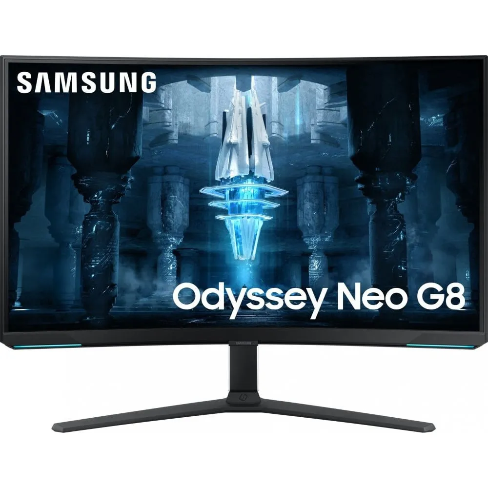 Monitor Samsung Odyssey Neo G8 G85B LS32BG850NPXEN, 32", 3840x2160 (4K), 240Hz, zakrzywiony, VA, FreeSync, 1 ms, pivot, Czarno-B