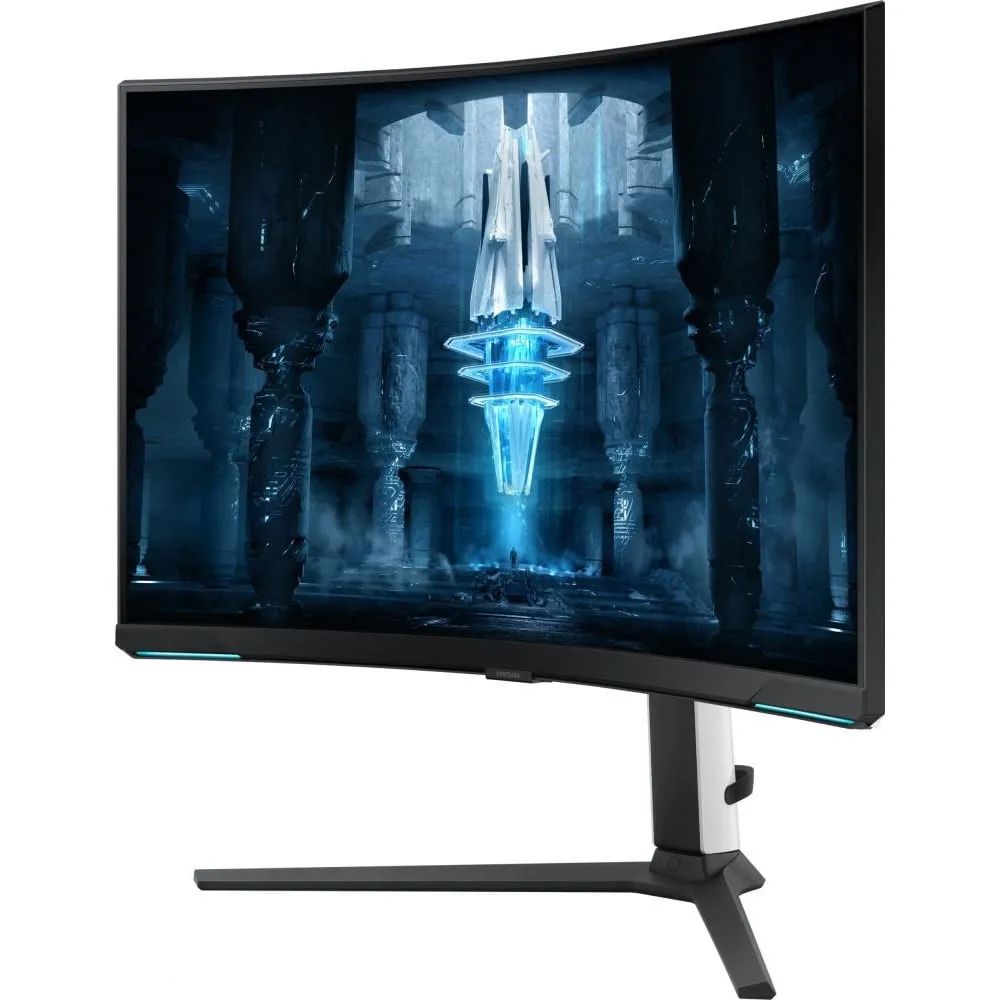 Monitor Samsung Odyssey Neo G8 G85B LS32BG850NPXEN - 32"/3840x2160 (4K)/240Hz/zakrzywiony/VA/FreeSync/1 ms/pivot/Czarno-Biały - zdjęcie
