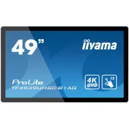 Monitor iiyama ProLite TF4939UHSC-B1AG, 49", 3840x2160 (4K), 60Hz, IPS, 8 ms, pivot, MT, Czarny | Sklep ITnes.pl, IT for BUSINES