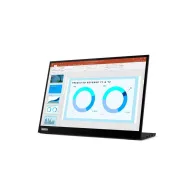 Monitor Lenovo ThinkVision M14d 63AAUAT6WL, 14", 2240x1400, 60Hz, 16:10, IPS, 8 ms, USB-C, Czarny | Sklep ITnes.pl, IT for BUSIN