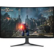 Monitor Dell Alienware 32 4K QD-OLED AW3225QF 210-BLLV, 31,6", 3840x2160 (4K), 240Hz, zakrzywiony, QD OLED, G-Sync, 0,300 ms, US
