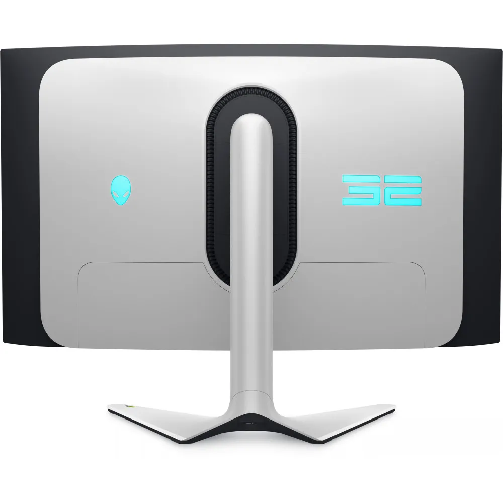 Monitor Dell Alienware 32 4K QD-OLED AW3225QF 210-BLLV - 31,6"/3840x2160 (4K)/240Hz/zakrzywiony/QD OLED/0,300 ms/USB-C/Czarno-Biały - zdjęcie